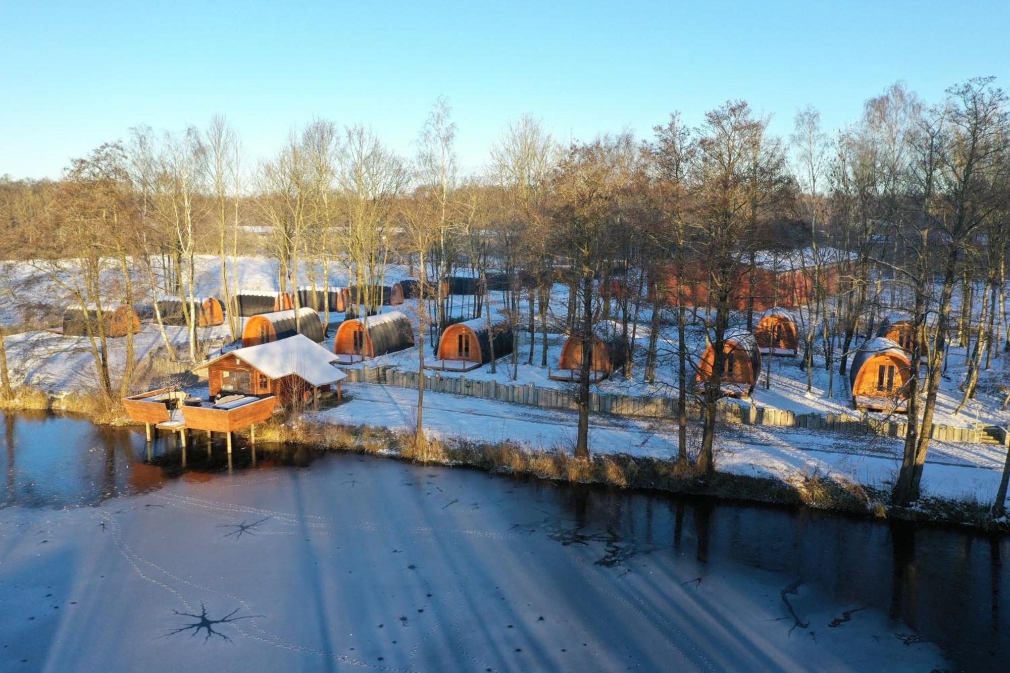 27 Premium Camping Pod "Amrum" Silberstedt Exteriör bild