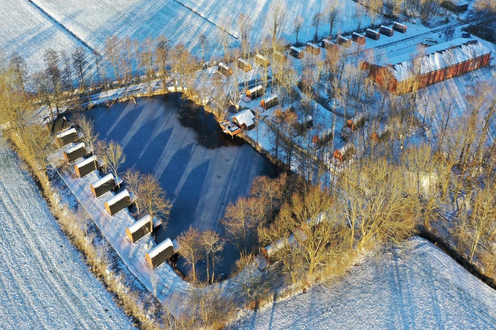 27 Premium Camping Pod "Amrum" Silberstedt Exteriör bild