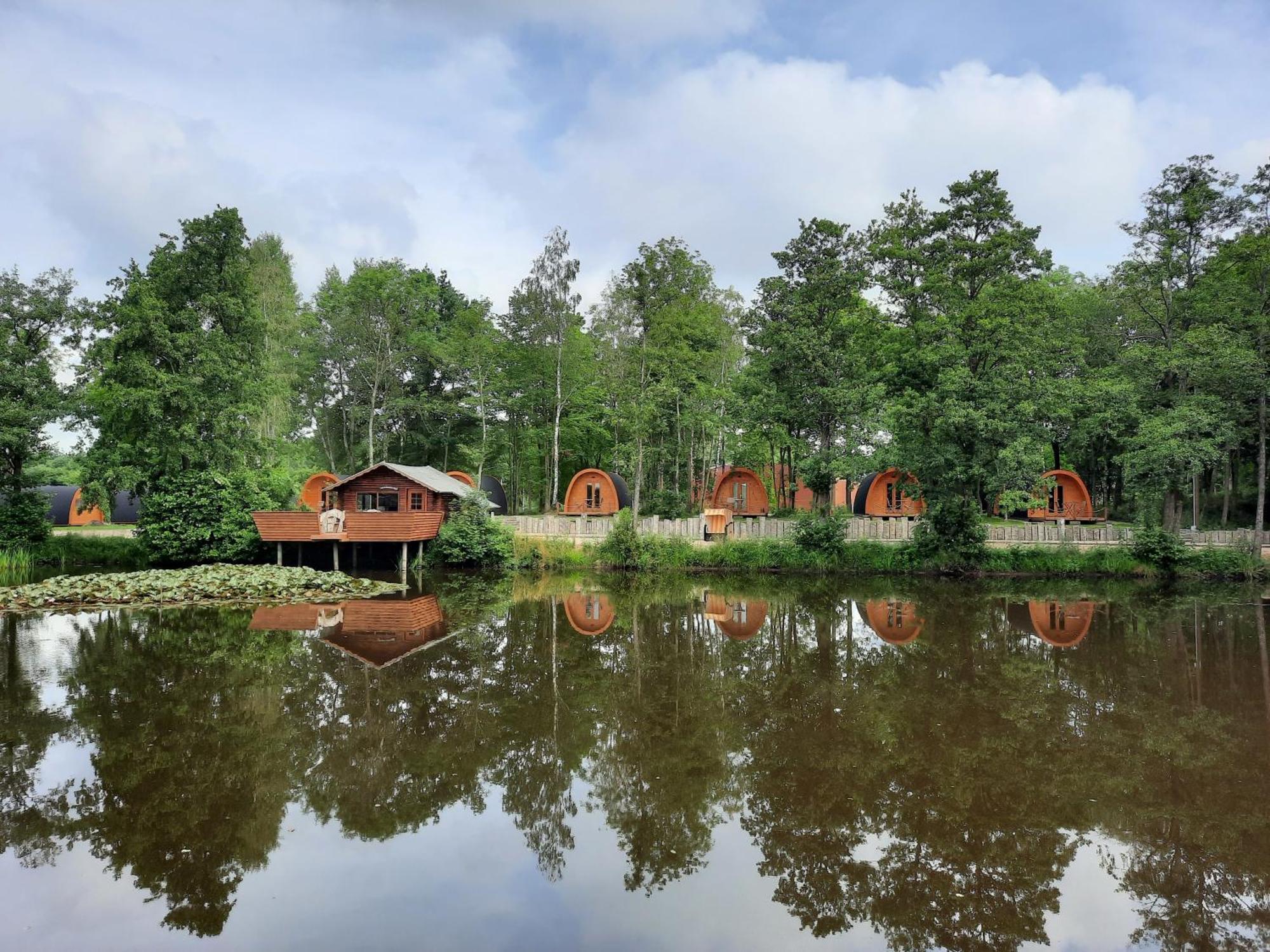 27 Premium Camping Pod "Amrum" Silberstedt Exteriör bild