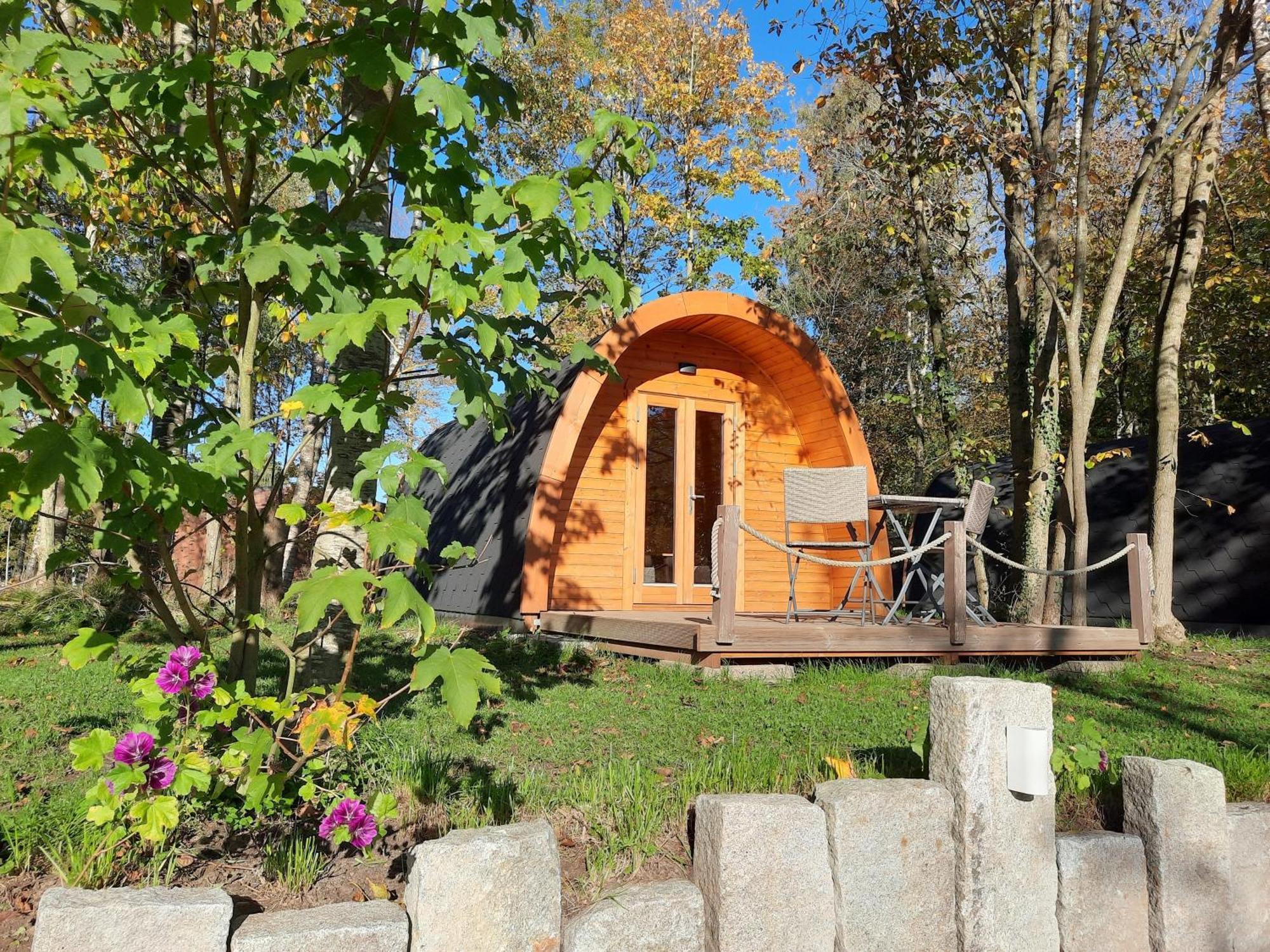 27 Premium Camping Pod "Amrum" Silberstedt Exteriör bild